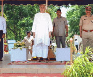 Hon CM participated in the raising ceremony in presence of ACS , Home and DG Police at 7th Bn Ground on 23.06.2017